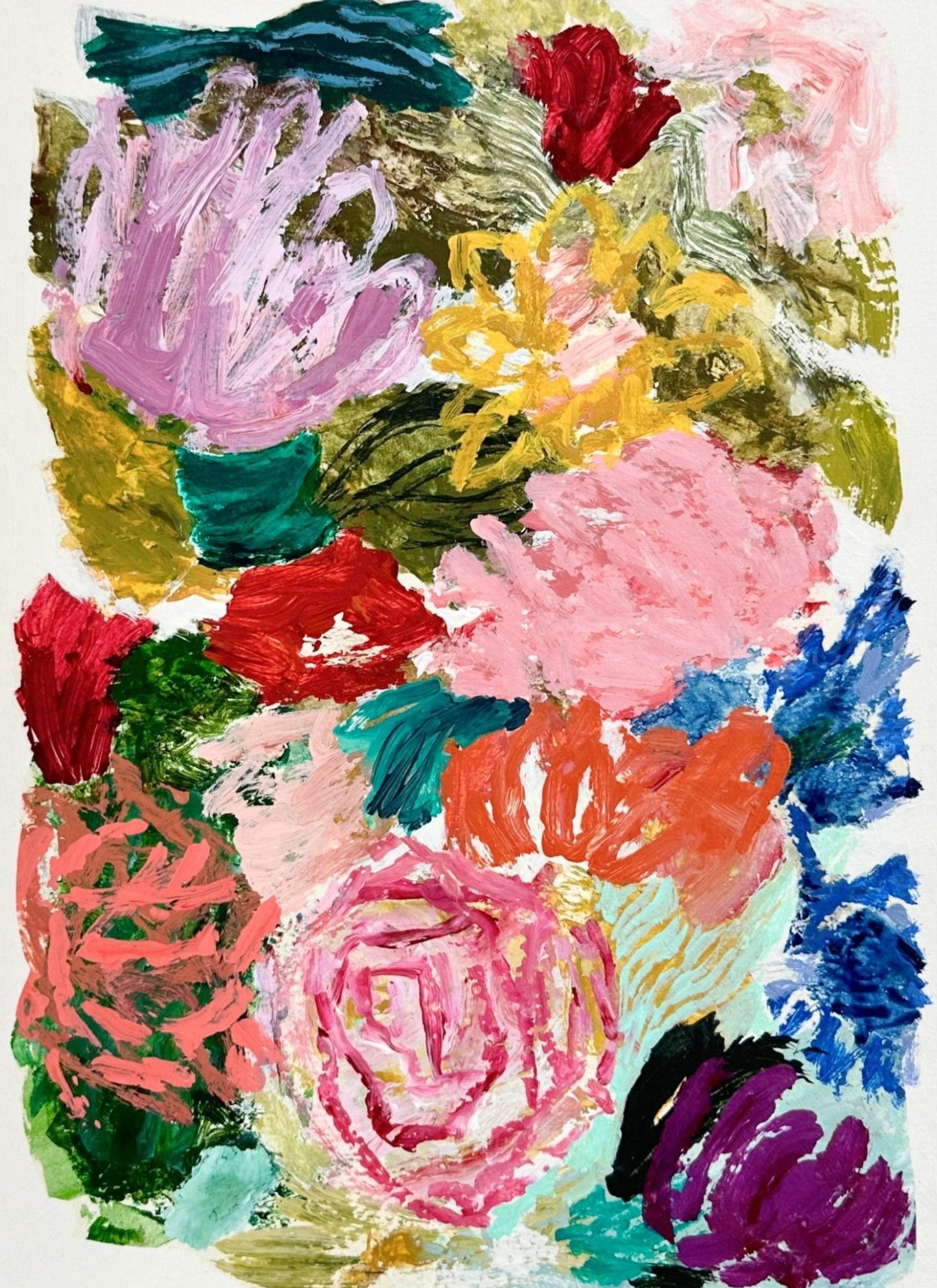 Floriferous II 12x16"